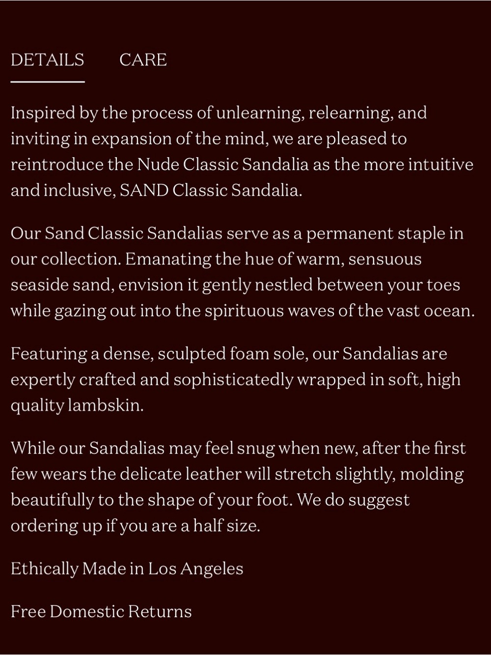 Beatrice Valenzuela Sand Classic Slide Sandalia - Nude - Picture 2 of 6